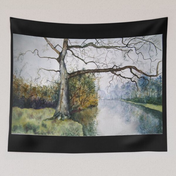 Item preview, Watercolor Tree by the Water designed and sold by SlavaMira.
