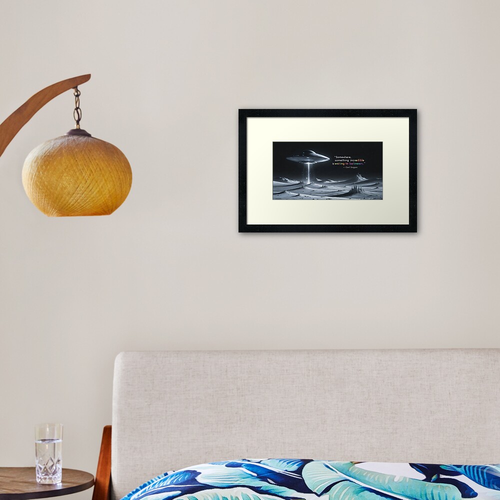 Item preview, Framed Art Print designed and sold by eXtraHumans.