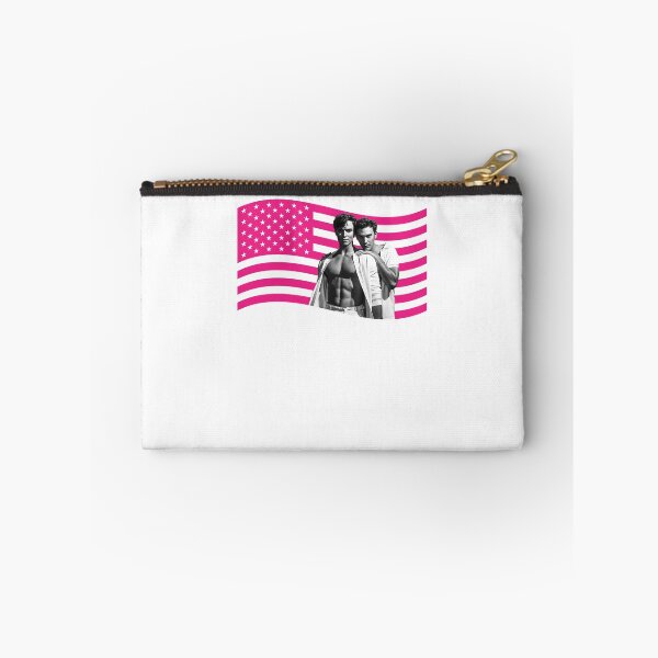 Item preview, Vintage Cooper Koch & Nicholas Alexander Chavez menendez Pink Flag designed and sold by hargisnamocho.