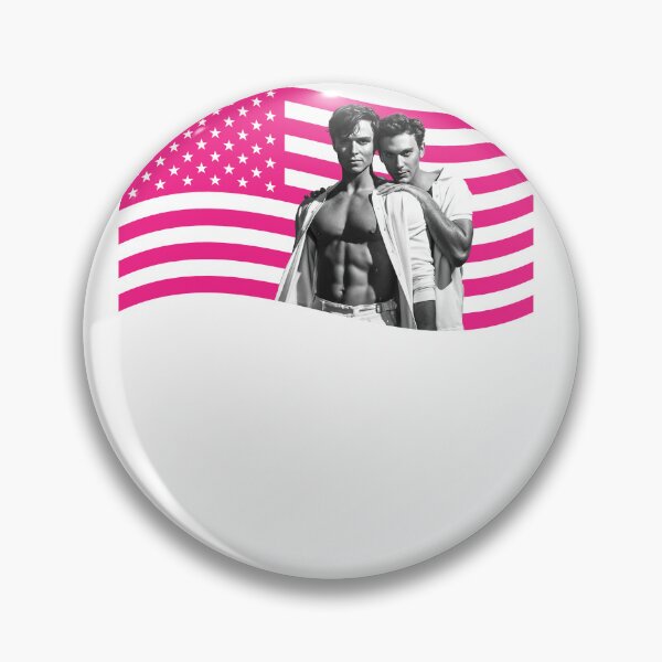 Item preview, Vintage Cooper Koch & Nicholas Alexander Chavez menendez Pink Flag designed and sold by hargisnamocho.