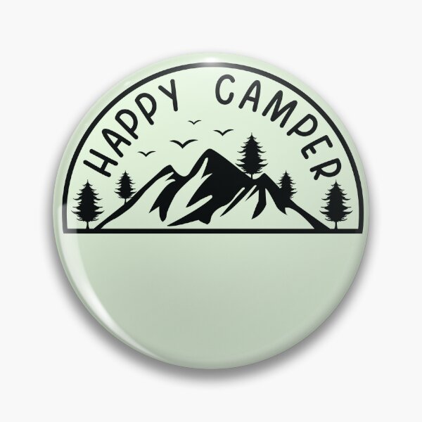 Item preview, Happy Camper designed and sold by NettiesWallArt.