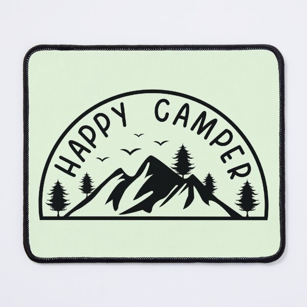 Item preview, Happy Camper designed and sold by NettiesWallArt.