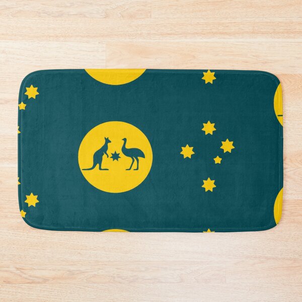 Item preview, Australian Sun-Crest Flag with Southern Cross  designed and sold by Kangaroo Sun.