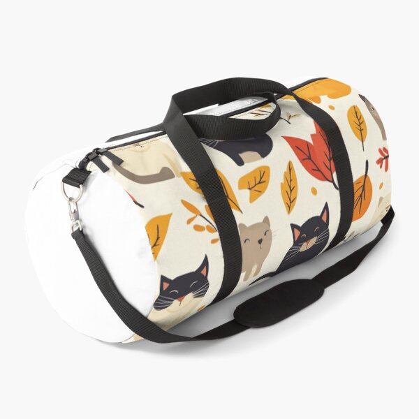 Item preview, Adorable cats pattern for cats and autumn lover designed and sold by SmileshareShop.