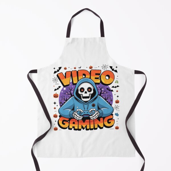 Item preview, Game Over,Spooky Skeleton Halloween Gamer T-Shirt designed and sold by masteryStore.