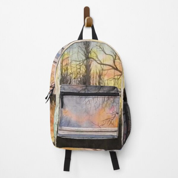 Item preview, Window with colorful sky and tree designed and sold by SlavaMira.