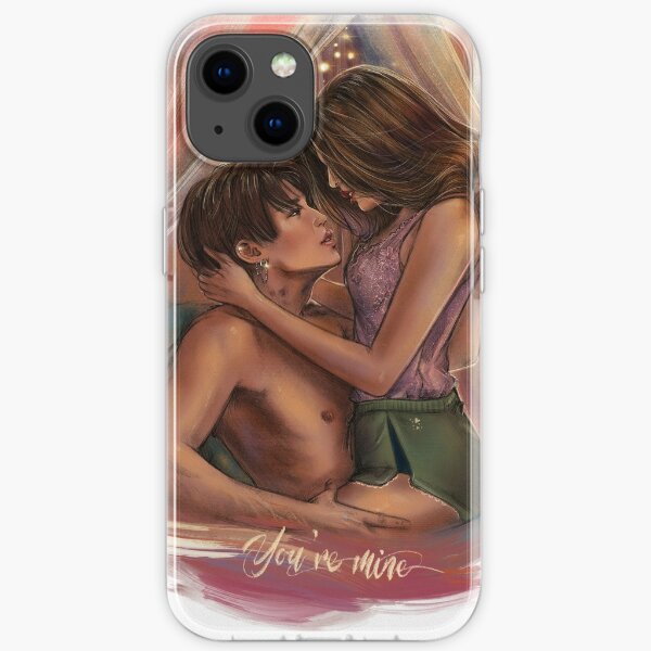  Jimin&Girl fanart iPhone Soft Case