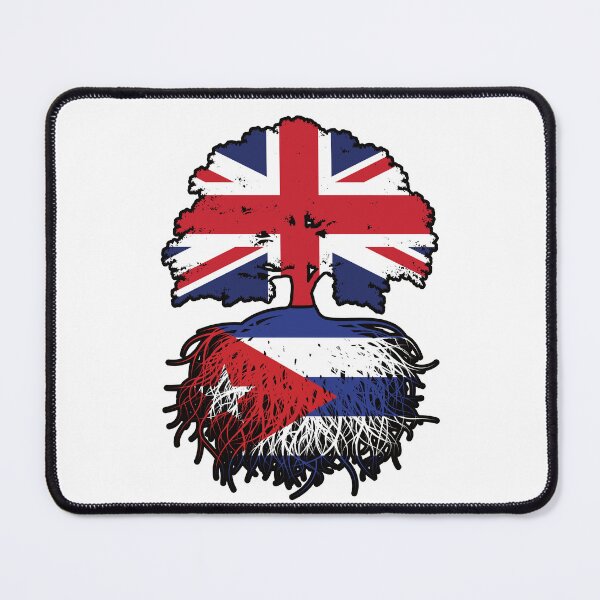 Item preview, Cuba Cuban British UK Tree Roots Flag designed and sold by FlagX.