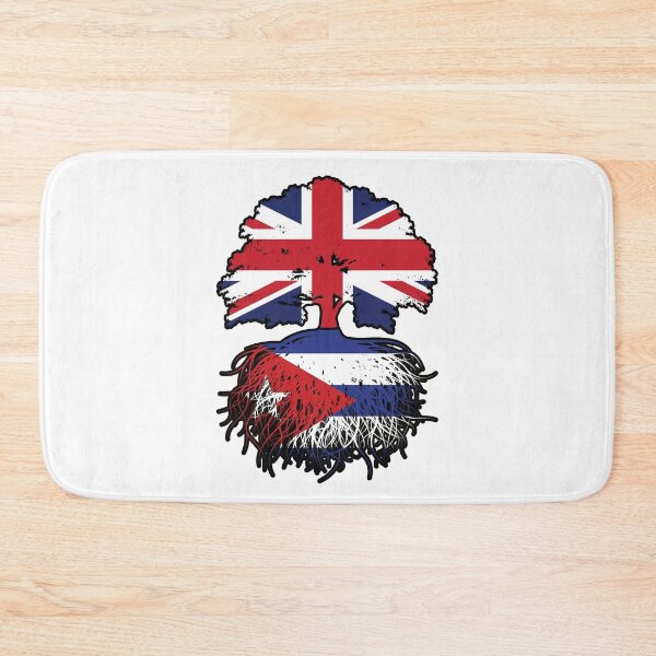 Item preview, Cuba Cuban British UK Tree Roots Flag designed and sold by FlagX.