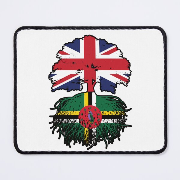 Item preview, Dominica Dominican British UK Tree Roots Flag designed and sold by FlagX.