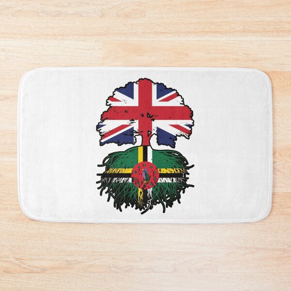 Item preview, Dominica Dominican British UK Tree Roots Flag designed and sold by FlagX.
