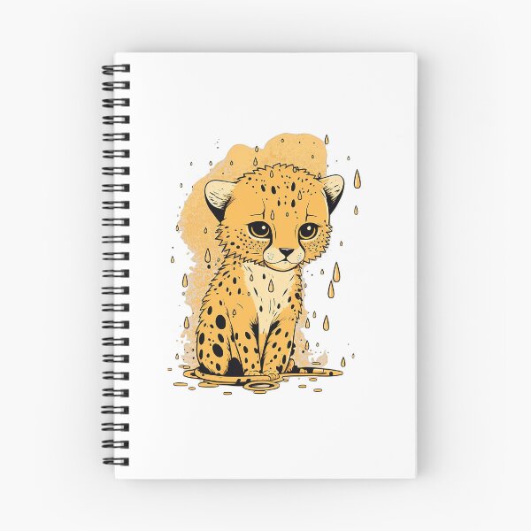 Item preview, Sad African Cheetah designed and sold by WildlifeSafari.