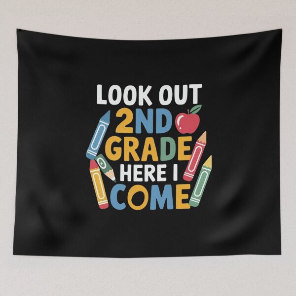 Item preview, Look Out Second Grade Here I Come New 2nd Grader designed and sold by SlocifieShop.