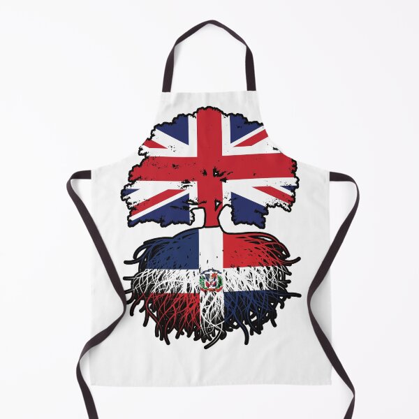 Item preview, Dominican Republic Dominican British UK Tree Roots Flag designed and sold by FlagX.
