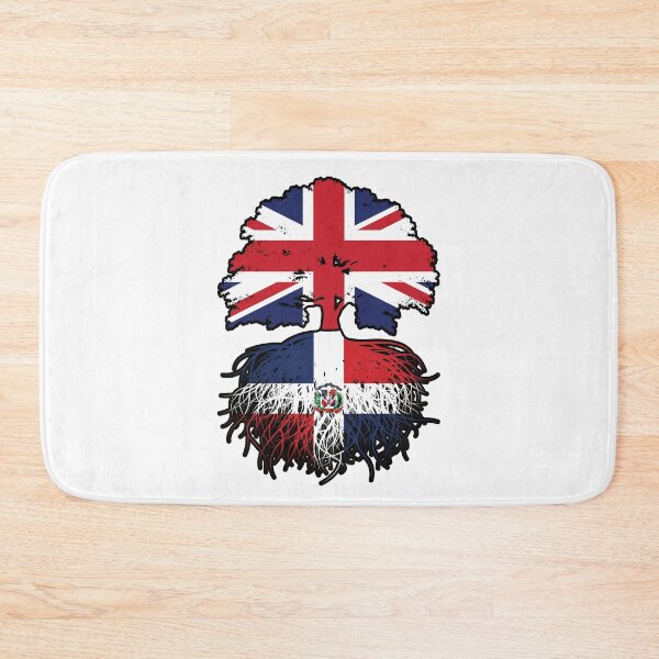 Item preview, Dominican Republic Dominican British UK Tree Roots Flag designed and sold by FlagX.
