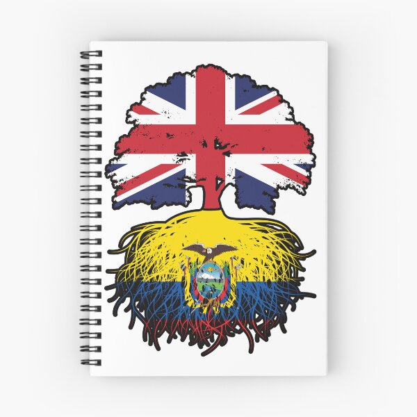 Item preview, Ecuador Ecuadorian British UK Tree Roots Flag designed and sold by FlagX.