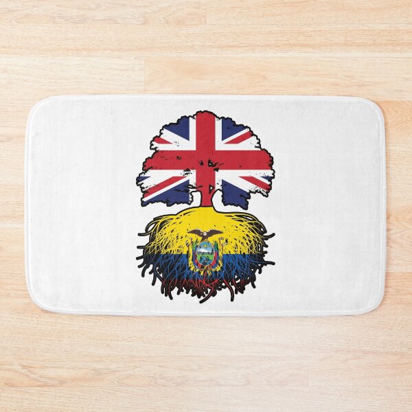 Item preview, Ecuador Ecuadorian British UK Tree Roots Flag designed and sold by FlagX.