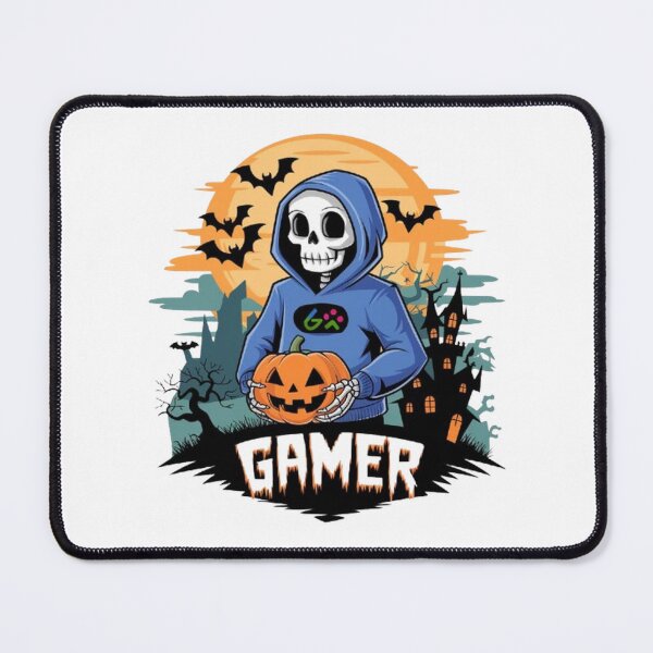 Item preview, Gamer in Disguise,Halloween Skeleton T-Shirt designed and sold by masteryStore.