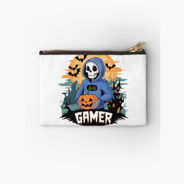 Item preview, Gamer in Disguise,Halloween Skeleton T-Shirt designed and sold by masteryStore.