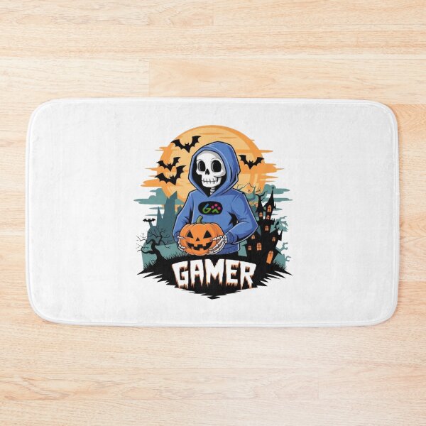 Item preview, Gamer in Disguise,Halloween Skeleton T-Shirt designed and sold by masteryStore.