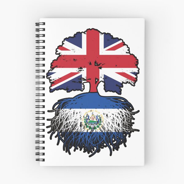 Item preview, El Salvador Salvadoran British UK Tree Roots Flag designed and sold by FlagX.