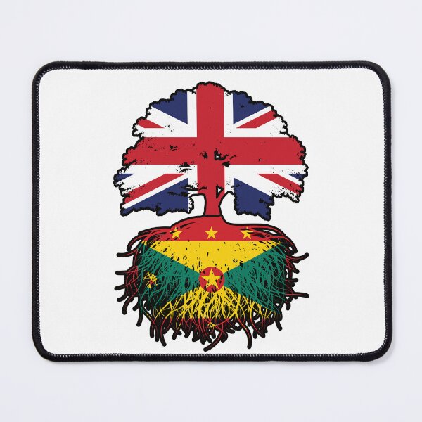Item preview, Grenada Grenadian British UK Tree Roots Flag designed and sold by FlagX.