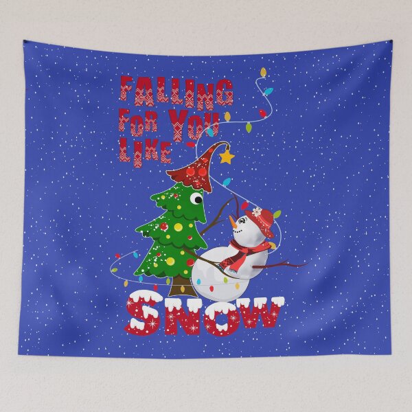 Item preview, Christmas Tree And Snowman Dance With Quote designed and sold by 5Petals.