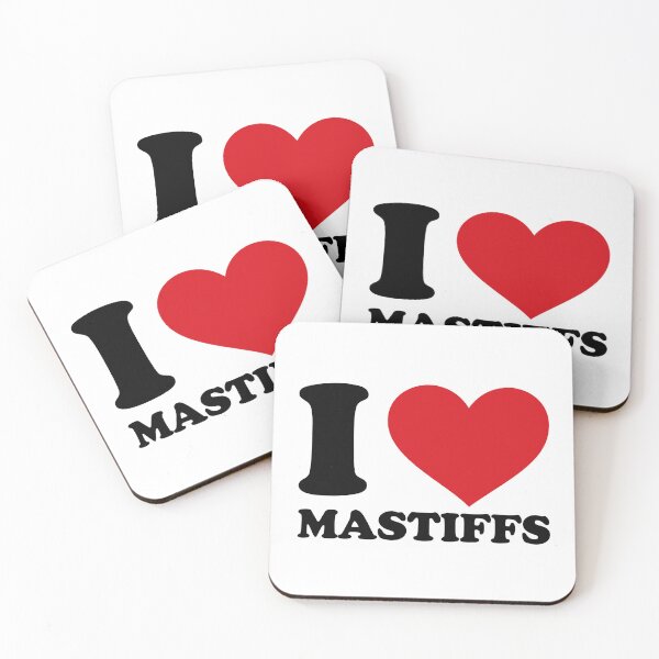 Item preview, I love mastiffs designed and sold by EmeraldeaArt.