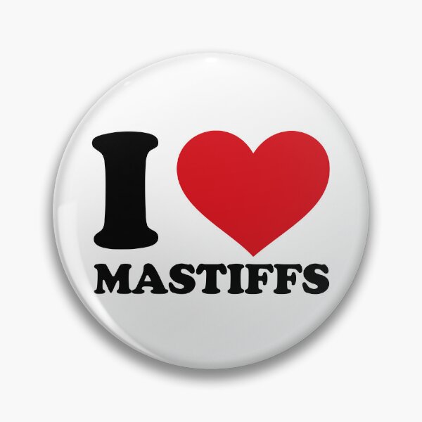 Item preview, I love mastiffs designed and sold by EmeraldeaArt.