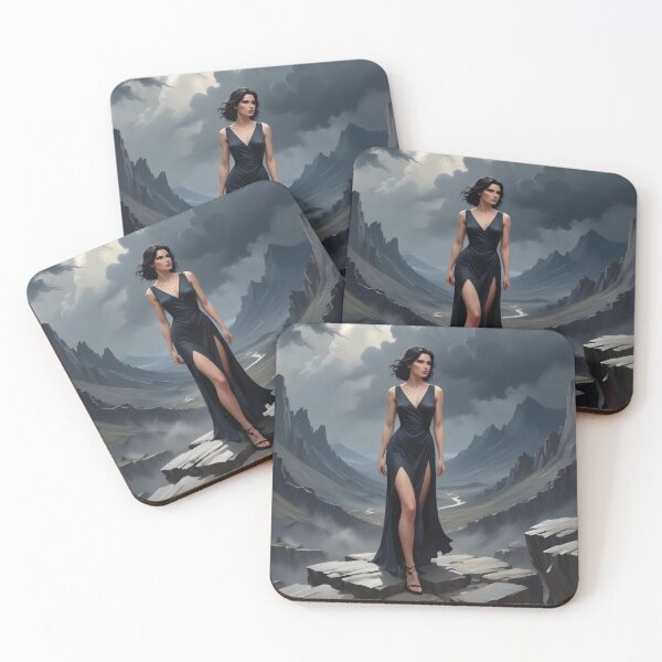 Item preview, Beautiful woman on the rocks designed and sold by RobiCom.