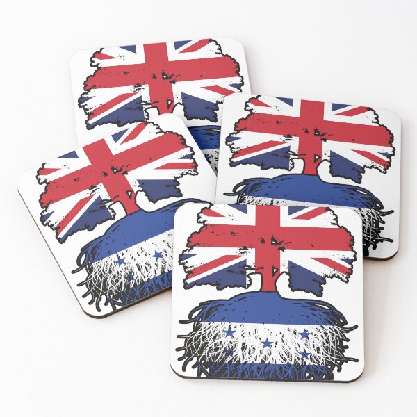 Item preview, Honduras Honduran British UK Tree Roots Flag designed and sold by FlagX.