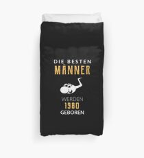Funda nórdica Muere mejor padre de 1980 1980 geboren lustiges Geschenk