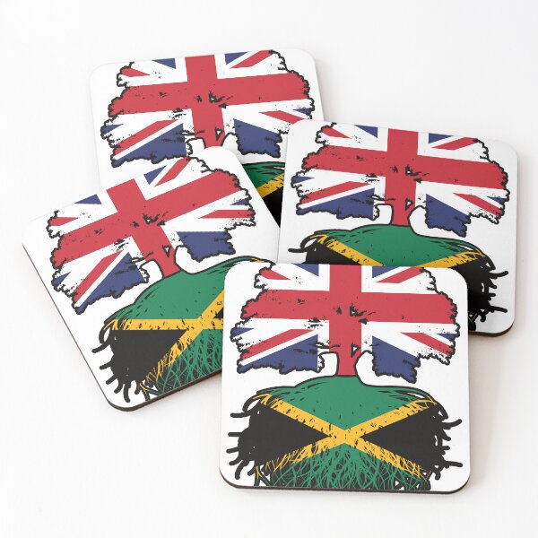 Item preview, Jamaica Jamaican British UK Tree Roots Flag designed and sold by FlagX.
