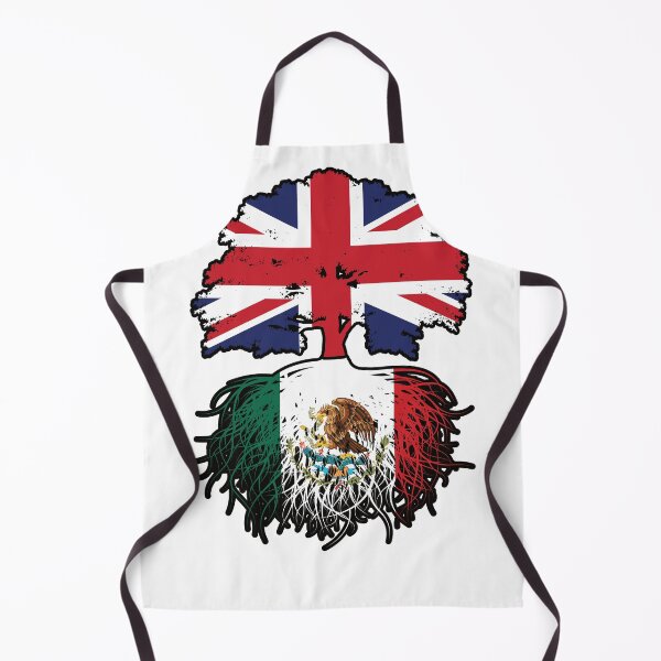Item preview, Mexico Mexican British UK Tree Roots Flag designed and sold by FlagX.