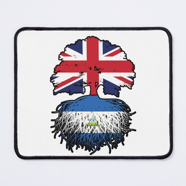 Item preview, Nicaragua Nicaraguan British UK Tree Roots Flag designed and sold by FlagX.