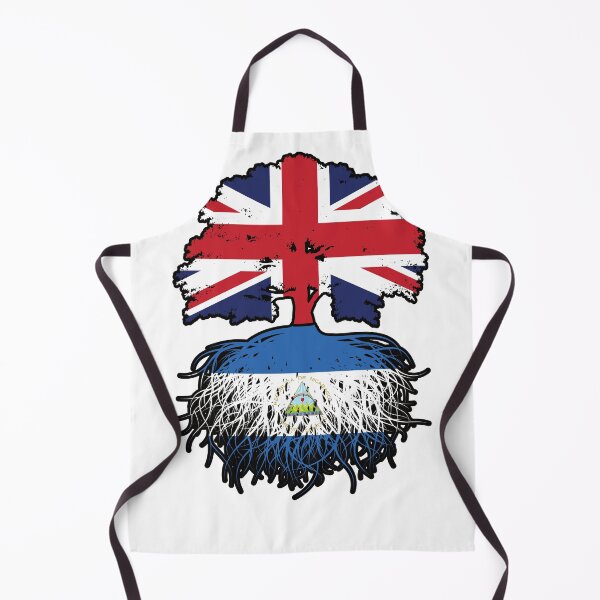Item preview, Nicaragua Nicaraguan British UK Tree Roots Flag designed and sold by FlagX.