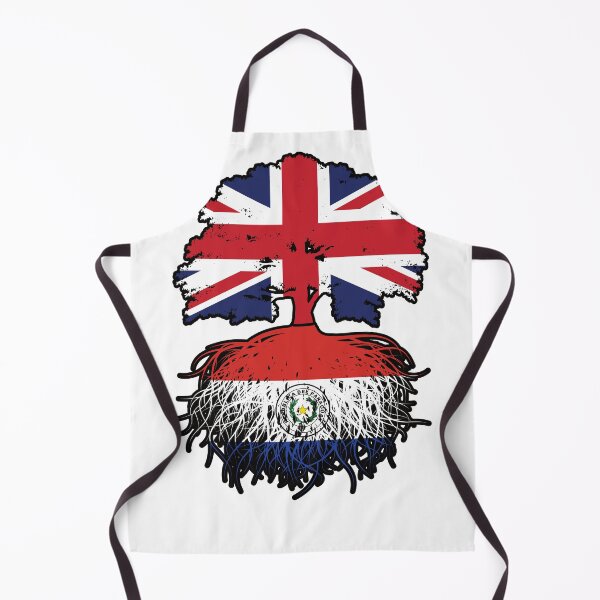 Item preview, Paraguay Paraguayan British UK Tree Roots Flag designed and sold by FlagX.