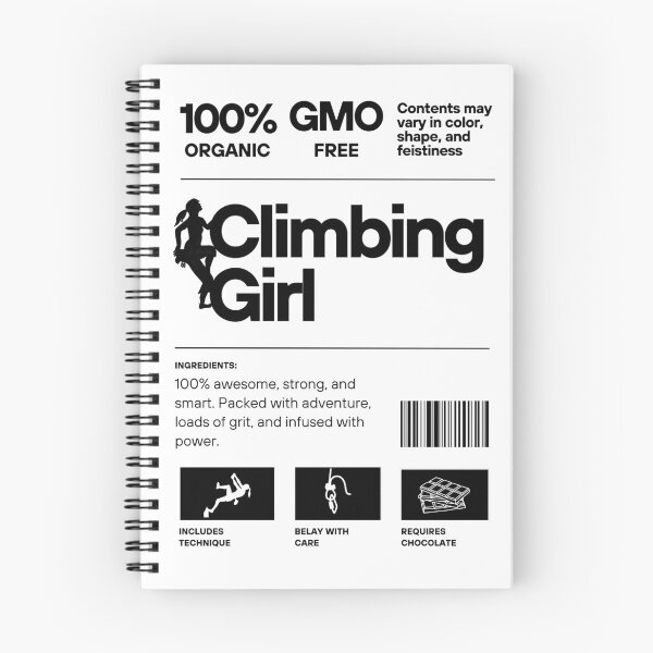 Item preview, Climbing Girl 100% Organic designed and sold by Cynthia Marinakos.