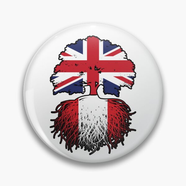 Item preview, Peru Peruvian British UK Tree Roots Flag designed and sold by FlagX.