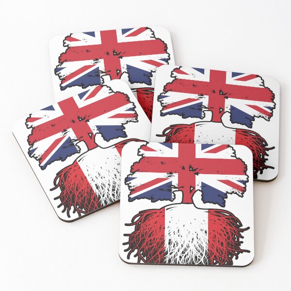 Item preview, Peru Peruvian British UK Tree Roots Flag designed and sold by FlagX.