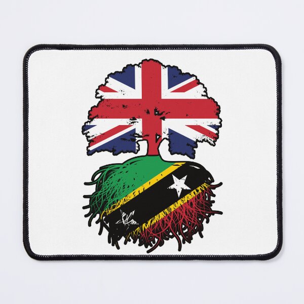 Item preview, Saint Kitts Kittitian British UK Tree Roots Flag designed and sold by FlagX.