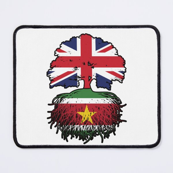 Item preview, Suriname Surinamese British UK Tree Roots Flag designed and sold by FlagX.