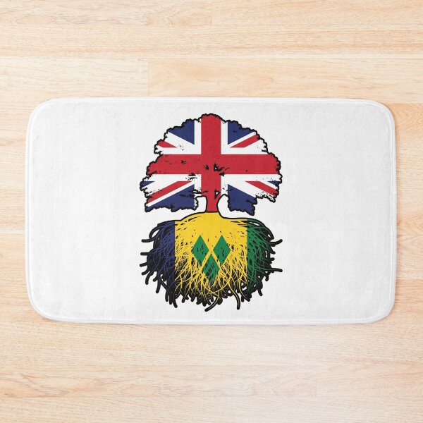 Item preview, Saint Vincent Vincentian British UK Tree Roots Flag designed and sold by FlagX.