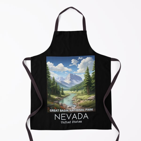 Item preview, A Vintage Travel Illustration of Great Basin National Park - Nevada - US designed and sold by GoodOldVintage.
