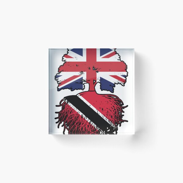 Item preview, Trinidad and Tobago Trinidadian British UK Tree Roots Flag designed and sold by FlagX.