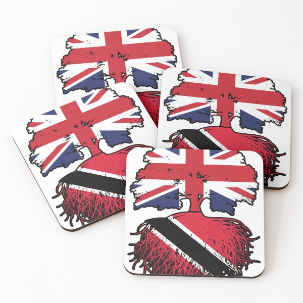 Item preview, Trinidad and Tobago Trinidadian British UK Tree Roots Flag designed and sold by FlagX.