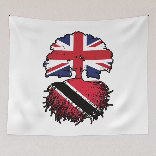 Item preview, Trinidad and Tobago Trinidadian British UK Tree Roots Flag designed and sold by FlagX.
