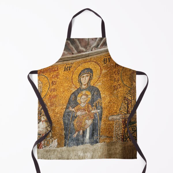Item preview, Very old mosaic of the Virgin Mary and infant Jesus designed and sold by Photopat.