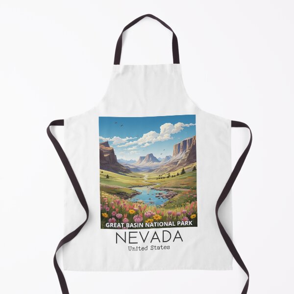Item preview, A Vintage Travel Illustration of Great Basin National Park - Nevada - US designed and sold by GoodOldVintage.