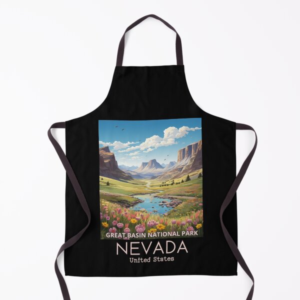 Item preview, A Vintage Travel Illustration of Great Basin National Park - Nevada - US designed and sold by GoodOldVintage.